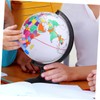 Operitacx 3pcs Doodle Globe Blank Model Decor Poster Random Jumbo