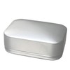 !NARA NAMIBIA natural cosmetics Metal Soap Box Silver - Individually