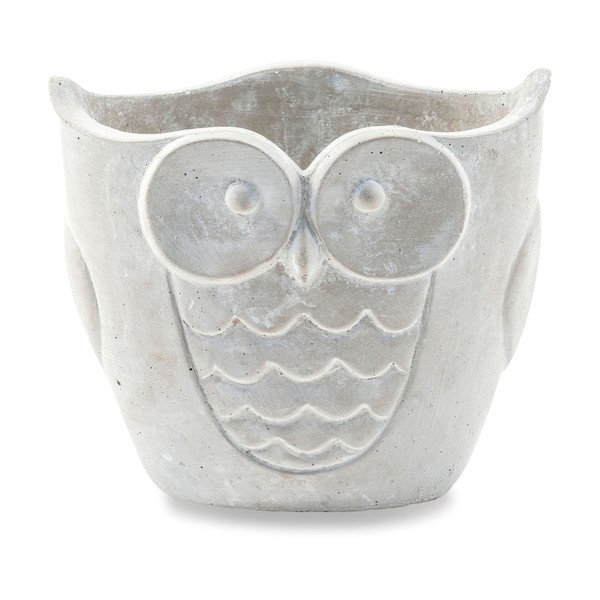 Small Oval Owl Planter