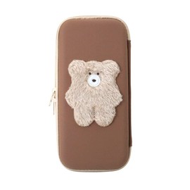 アローン Switch/有機EL Switch用 EVAカラーポーチ #Unipo Q-LiA モコモカ ミルクティー ALG-NSUQLMT