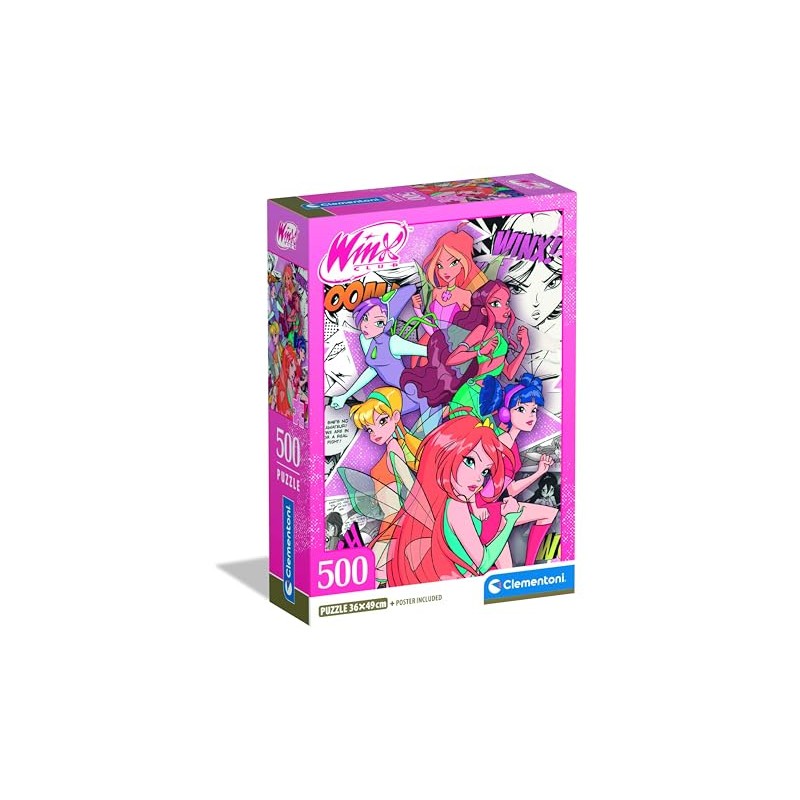 Clementoni 500 Compact Winx 2025 - Puzzle