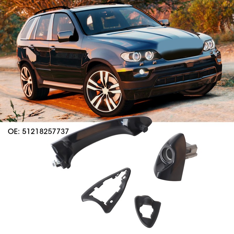 Driver Side Front Left Outside Exterior Door Handle Fit for