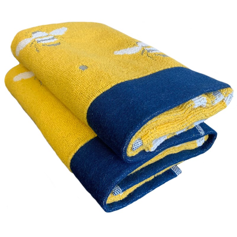 Sue Rossi 100% Turkish Cotton Hand Guest Towels, Pack Of