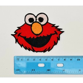 Sesame Street Elmo Embroidered Iron On  Patch