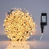 FUCHSUN $$$ Led String Light 163.7FT Decorative Lights Warm White