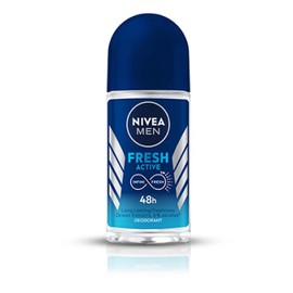 NIVEA FRESH ACTIVE, ROLL-ON – FREE ALCOHOL, ANTIPERSPIRANT DEODORANT, 48 HOURS PROTECTION, 1.7 OZ (Pack of 6) ,3