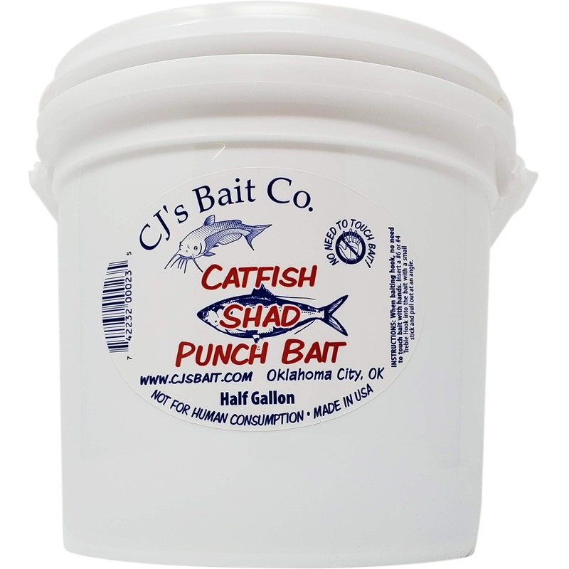 Cjs Catfish shad Punch Bait 1 gal.
