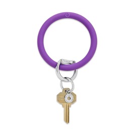 Oventure, Silicone Big O Key Ring, The Original Bracelet Keychain - Deep Purple