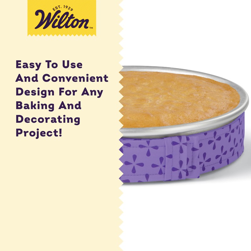 Wilton Bake Even Cake Strips, Prevents Domed Tops & Cracked
