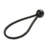 25 Exercise Loop 250 mm Black Ball | Rubber Band for Tarpaulin | Banner Rubber | Rubber Ball | Rubber Straps with Ball tent | Rubber Loop Sling with with Plastic Ball | Spanng Ummisch Running For Securing Tarpaulins Tarpaulin Spanner Professional | Repla