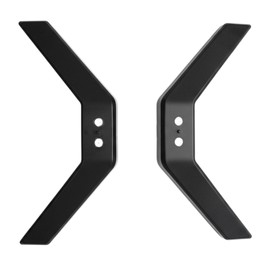 Dranvosk Universal TV Stand Legs Base for 24-32 Inch TVs - 2 Pack Tabletop Mount Feet with Screws for Easy Installation,Replacement TV Holder Brackets(Check Holes Fit)