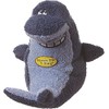 Multipet Deedle Dude Singing Shark Plush Dog Toy, 8-Inch, Blue,All
