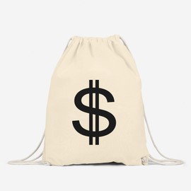 MoonWorks® Gym Bag Dollar Sign Symbol Money Bag Money Bag