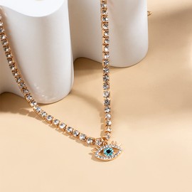 ANYILVTULI MUAYOUAUM Necklaces C2258 for Women Evil Eye