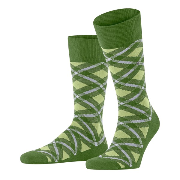 Burlington Men's Tartan M So Cotton Patterned 1 Pair Socks,