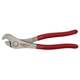 Wilde Tool G410P.NP/CS 7-1/2" Battery Pliers-Fixed Joint-Polished