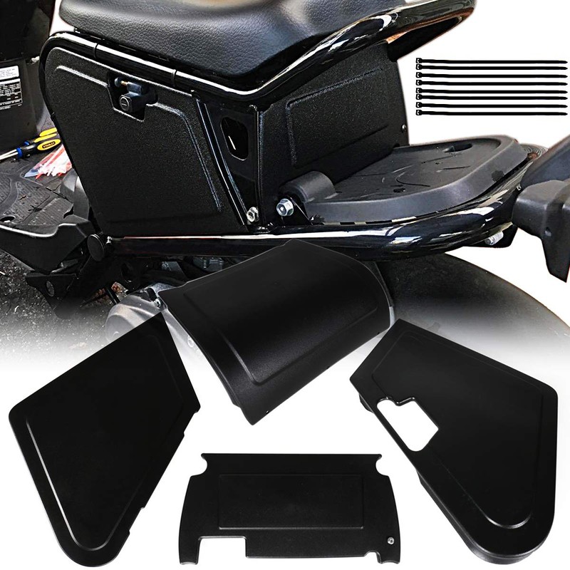 Under Seat Storage Black Body Panels Fit For Honda Ruckus/Zoomer
