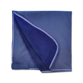 WALDHAUSEN Regenbockdecke, blau