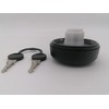 CR-MOESANCO® Caravan Black Water Tank Cap with 3 Recessed Handles,