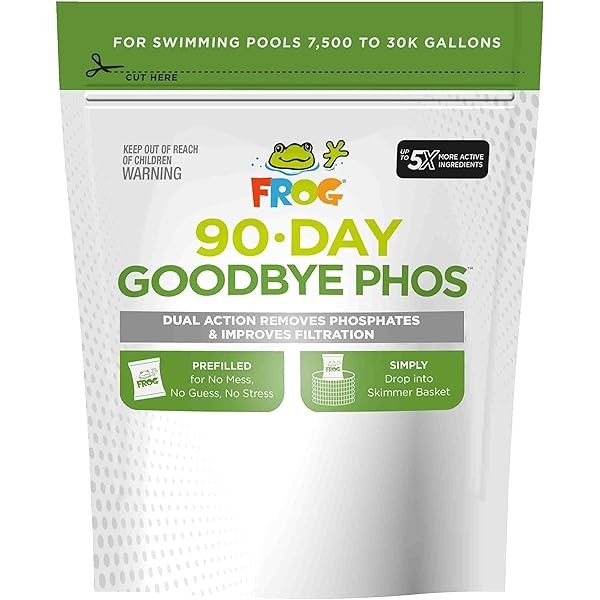 FROG 90-Day Goodbye Phos - Dry Formula Phosphate Remover for
