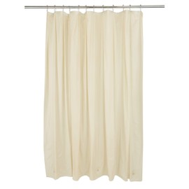 Bath Bliss PVC Shower Curtain Liner 70"x 72" | Magnetic Hem | Beige, 3G Standard