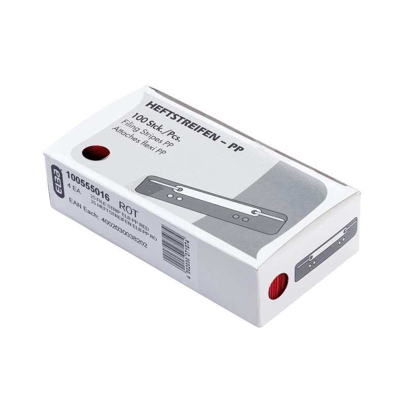 Elba Mounting Strips Red