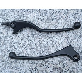 Black Front Brake & Clutch Levers Compatible with Honda Grom 125 Monkey CBR250 CB300 CBR300 CBR300R CB500 CBR500 CBR500R CB CBR 250 300 500