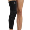 Knee Padded 2 Pack Compression Leg Sleeve Thigh Sports Protective