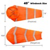 ZOOFOX 4 Pack 40 Inch Windsock, Heavy Duty Printed Wind