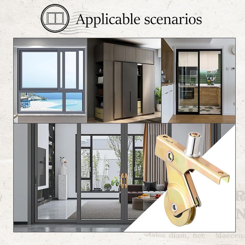 Toyvarnix 4 Pack Sliding Screen Door Rollers B701 – 1"