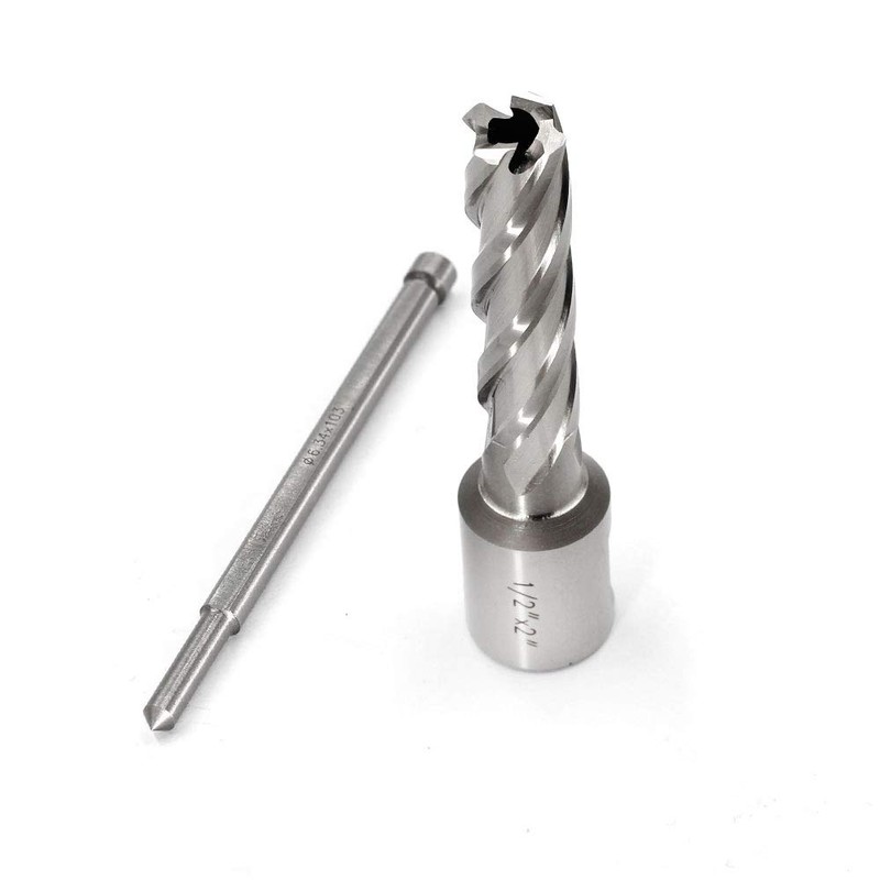 Annular Cutter JESTUOUS 3/4 Inch Weldon Shank 1/2 Cutting Diameter