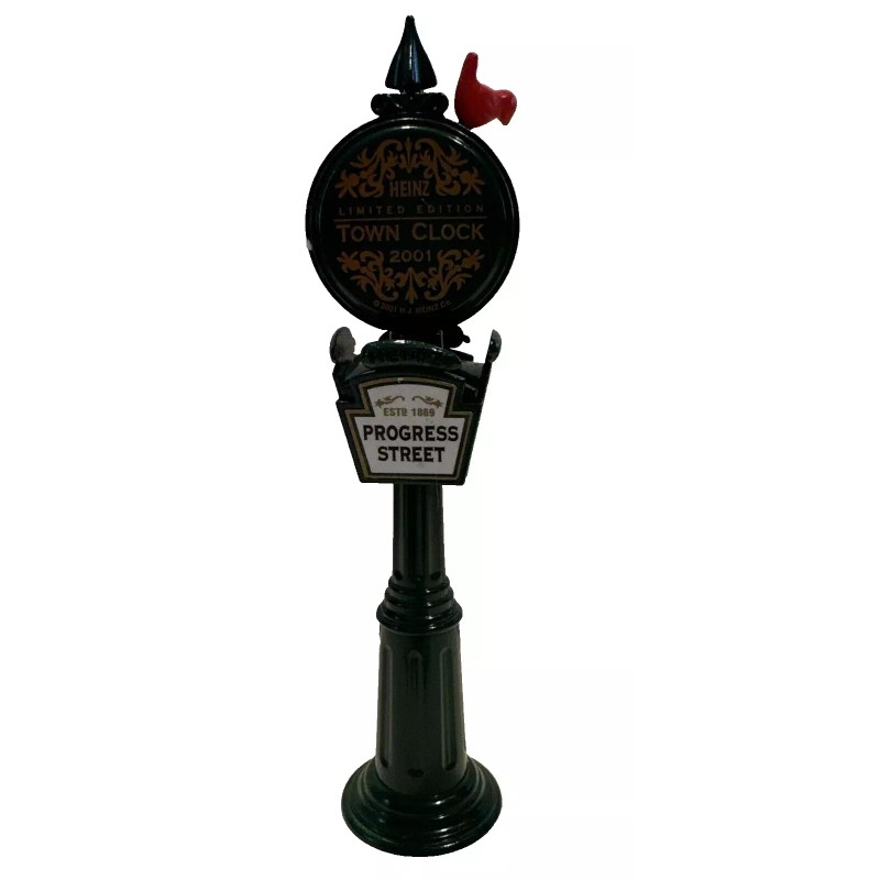 Clock 2001 Limited Edition ~ Dept 56 56.05834 Heinze Street