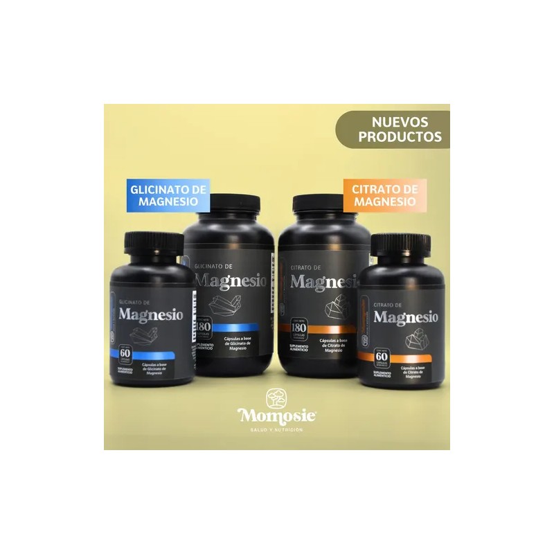 Glicinato De Magnesio 60 Cápsulas Glycinate Magnesium