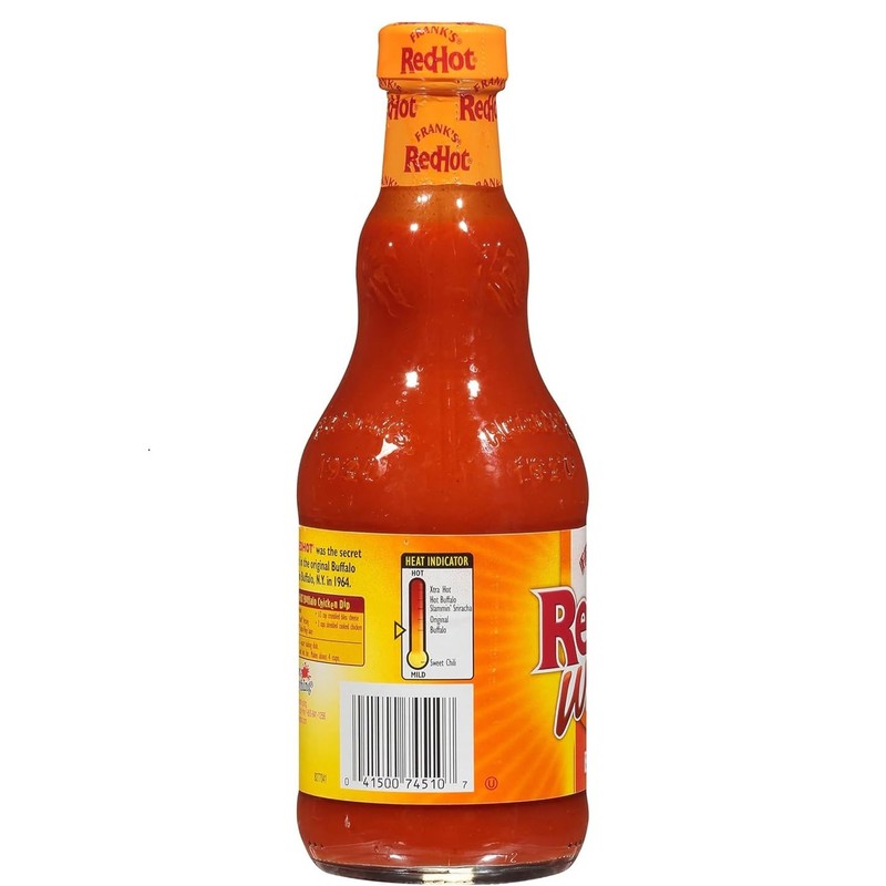 Frank's RedHot Buffalo Wings Hot Sauce, 12 fl oz