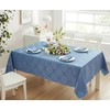 Newbridge Rectangle Fabric Tablecloth, 60 x 102 Inch, Easter Ribbons