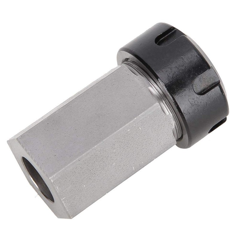 Hex ER25 Collet Block High Carbon Steel CNC Lathe Square