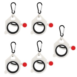 5pcs Zip Tie Organizer, Premium Plastic Ziptie Holder Lightweight and Reusable Cable Wire Tie Holder Clip Tightener Keeper Bracket Tool for Easy Management and Storage