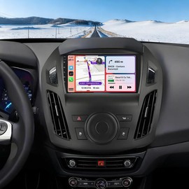 Car Stereo for Ford Transit Connect 2014-2018 with Wireless CarPlay Android Auto, 7" Touchscreen Android 13 Double Din Car Radio Receiver Support GPS Navi WiFi Bluetooth SWC FM Backup Camer, 2+32G