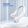 Hanging Neck Fan 3 Speed Bladeless Rechargeable Comfortable Portable Neck