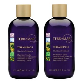 Set De 2 Shampoo Anti Caída Capilar Terramiracle Terramar                                                                                             