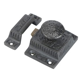 A29 Iron Cabinet Latch, Latch for Cabinet Closet Kitchen Door Windsor Design, Handmade Iron Finish Latch, Antique Latch