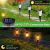 FIFIying Solar Lights Outdoor Garden, 6 Pack Solar Torch Light