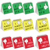 Harloon 12 Pcs I Need Help Mini Flip Chart Signs