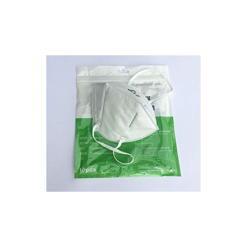 10-50 - 100-250 Pieces 4-Ply Breathable Mouth Nose Dust Mask