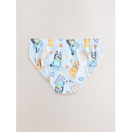 NEXT Bluey Briefs Pack of 5, blue, 3 - 4 years