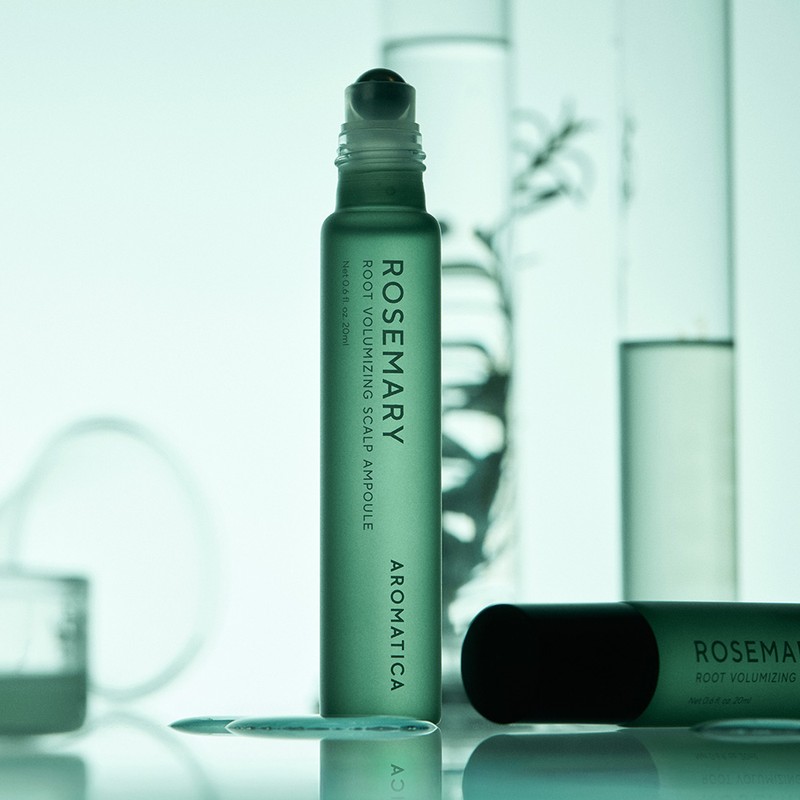 Aromatica 로즈마리 루트 볼류마이징 스칼프 앰플 20mlx2개 / 정수리, 가르마,