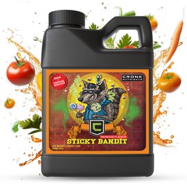 Cronk Nutrients Sticky Bandit Plant Food Carbohydrate – Boost Plants Flavour and Resin Production – Suitable for Soil, Soilless and, Hydroponic – Increase Aroma and Taste, 1L