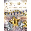 Regal Publishing Great Big Congratulations Card Star Balloons - 8