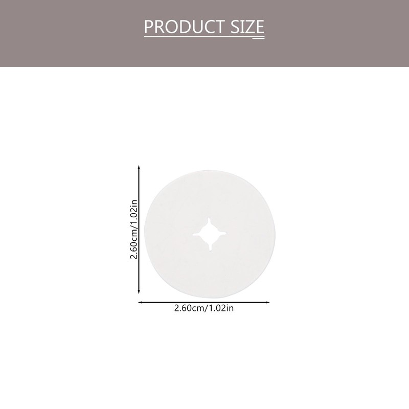 Baluue Peg Hook Stoppers 100pcs Hooks Store Accessory Peg Hook