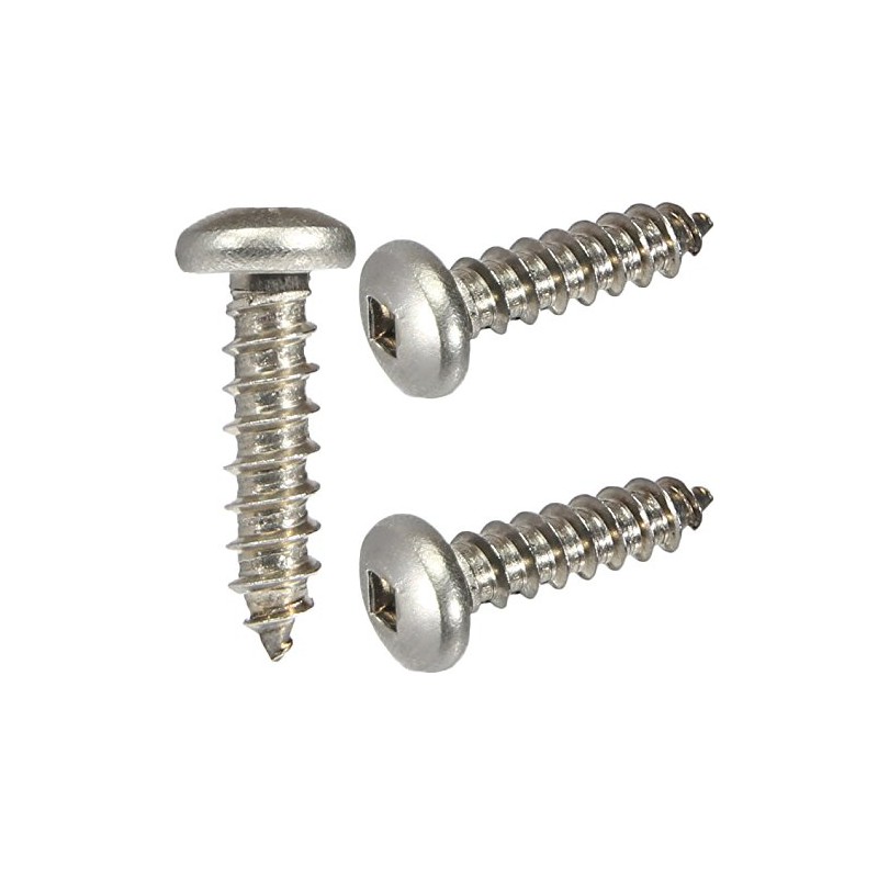 #10 x 1-1/2" Pan Head Sheet Metal Screws, Full Thread,